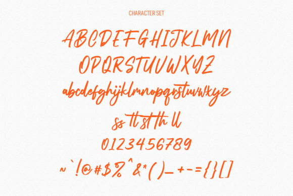 Argenthus Script Font Poster 8