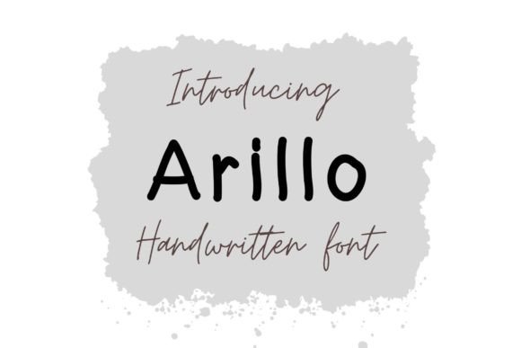 Arillo Font