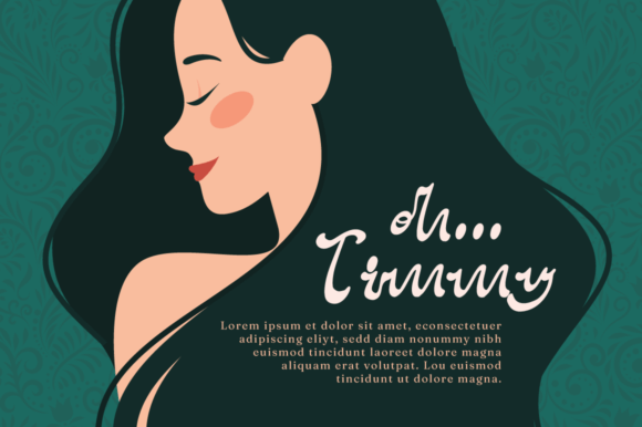 Arimalia Font Poster 3