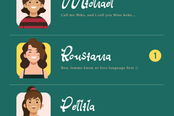 Arimalia Font Poster 4