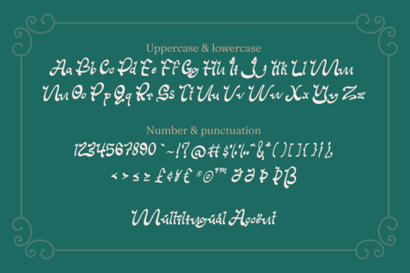 Arimalia Font Poster 5