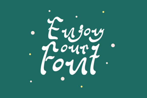 Arimalia Font Poster 8