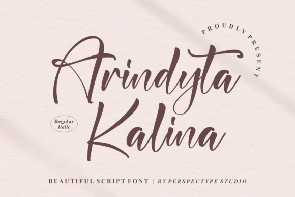 Arindyta Kalina Font Poster 1
