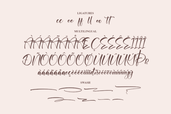 Arindyta Kalina Font Poster 14