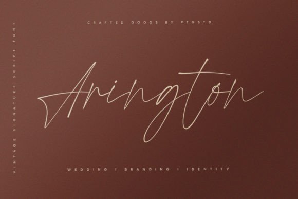 Arington Font Poster 1