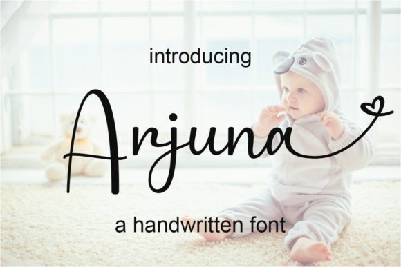 Arjuna Font Poster 1