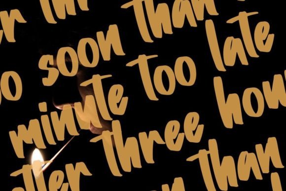 Arlinda Font Poster 4
