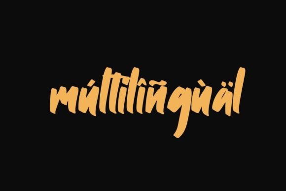 Arlinda Font Poster 7