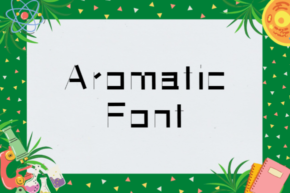 Aromatic Font Poster 1