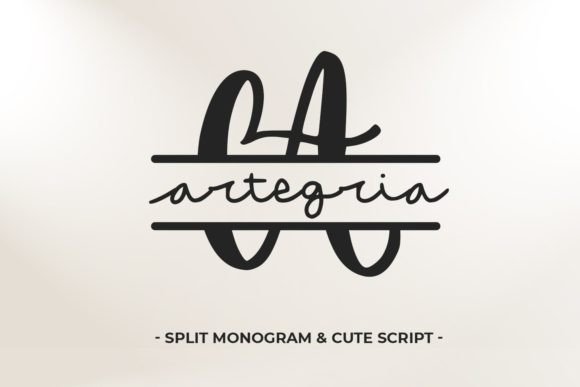 Artegria Duo Font Poster 1