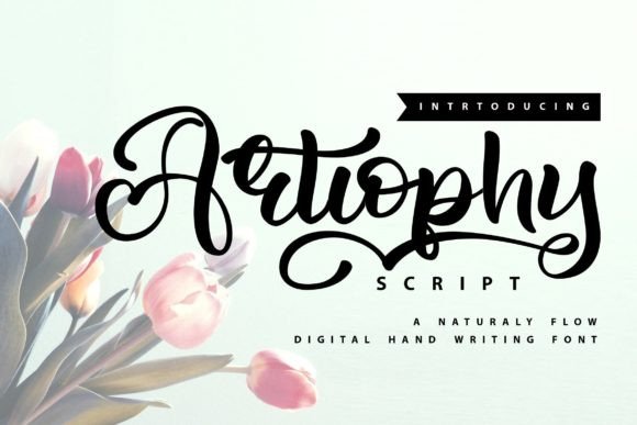 Artiophy Font Poster 1