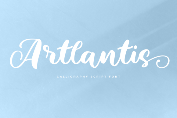 Artlantis Font Artlantis Font Poster 1