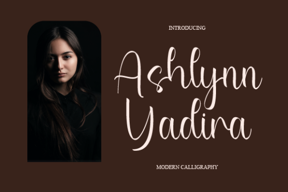 Ashlynn Yadira Font Poster 1