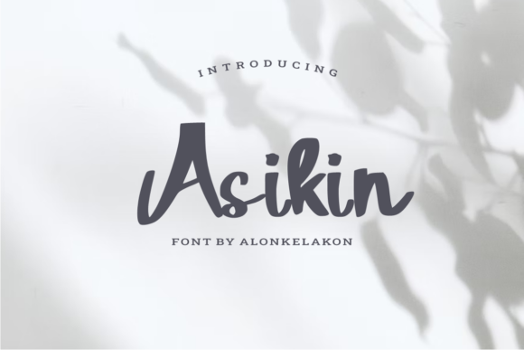 Asikin Font