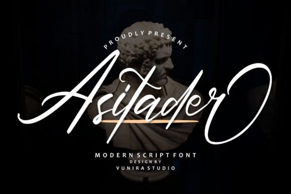 Asitader Font Poster 1