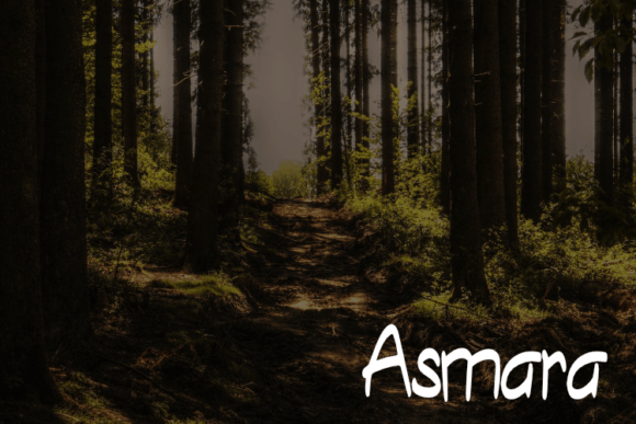 Asmara Font Poster 4
