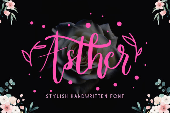 Asther Font Poster 1