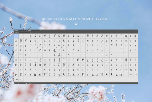 Asther Font Poster 8