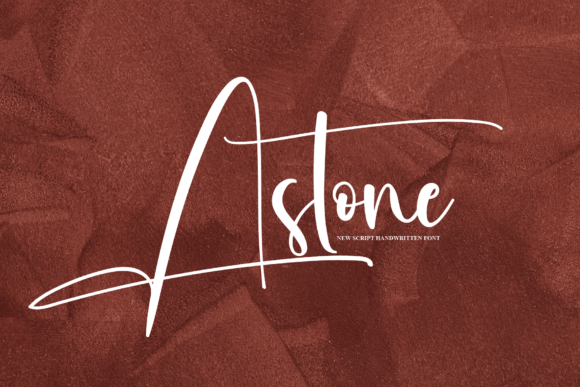 Astone Font Poster 1