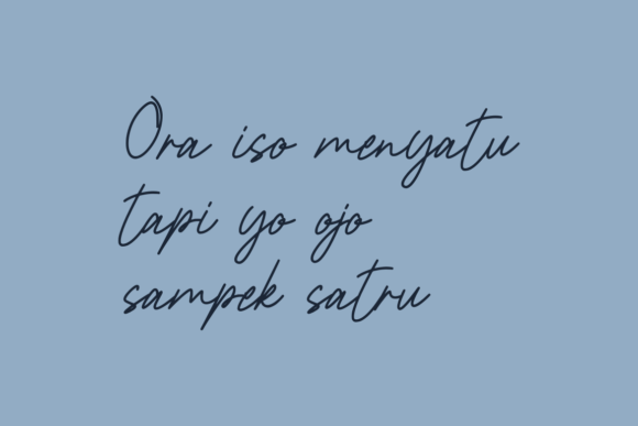 Asyila Endah Font Poster 5