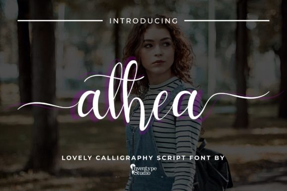 Athea Font Poster 1