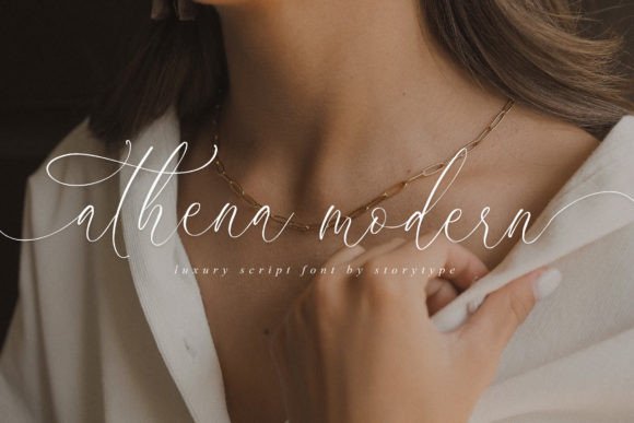 Athena Modern Font Poster 1