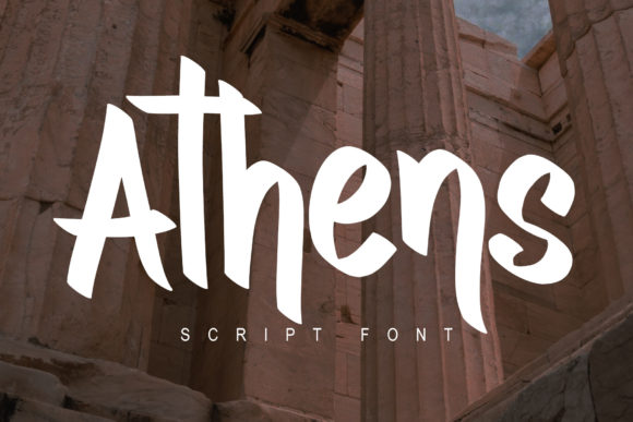 Athens Font Poster 1