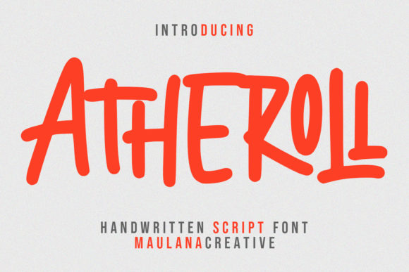 Atheroll Font