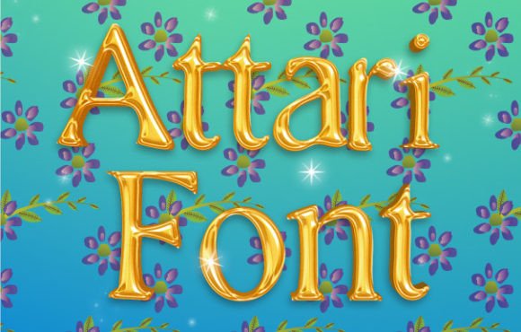 Attari Font Poster 1