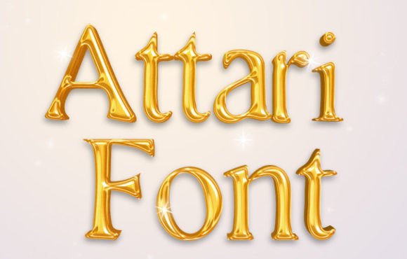 Attari Font Poster 2