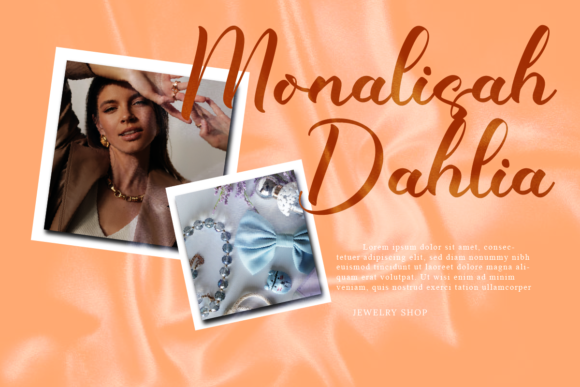 Aubrey Penelope Font Poster 5