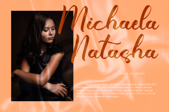Aubrey Penelope Font Poster 6