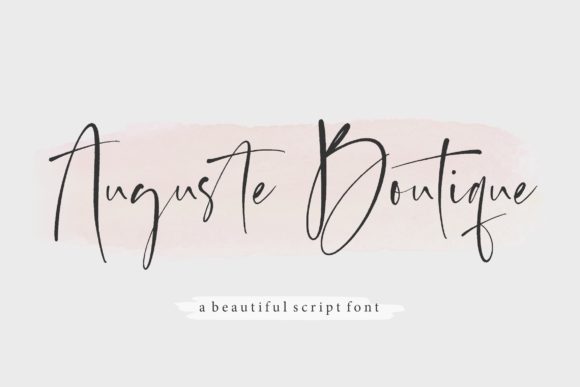 Auguste Boutique Font