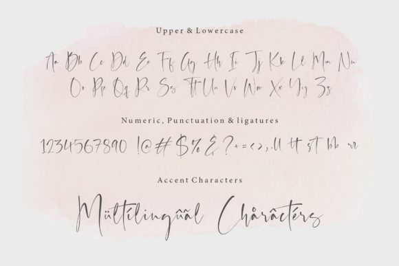 Auguste Boutique Font Poster 6