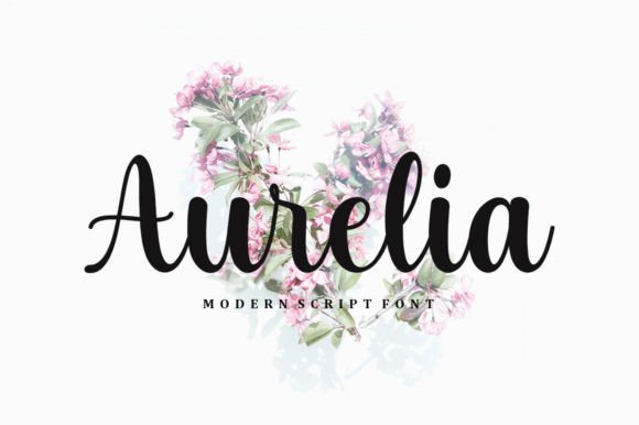 Aurelia Font Poster 1