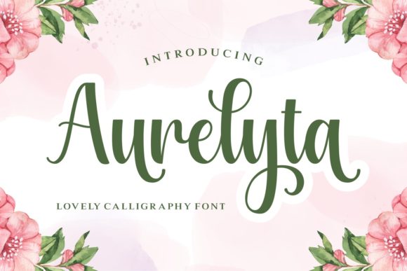 Aurelyta Font Poster 1