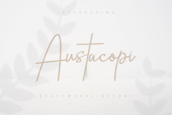 Austacopi Font Poster 1