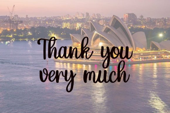 Australia Font Poster 5