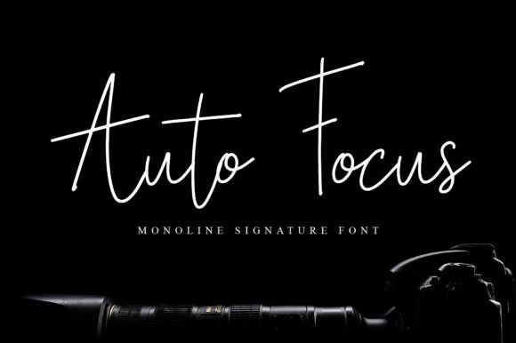 Auto Focus Font