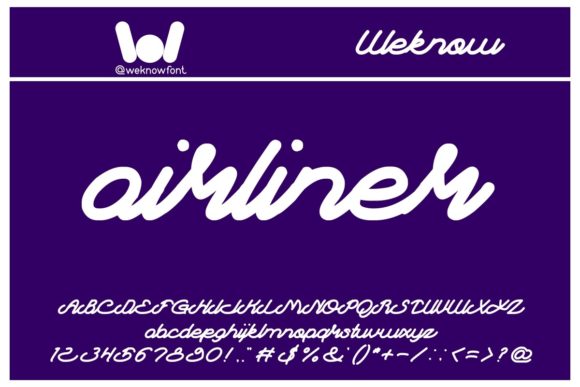 Autopilot Font Poster 2