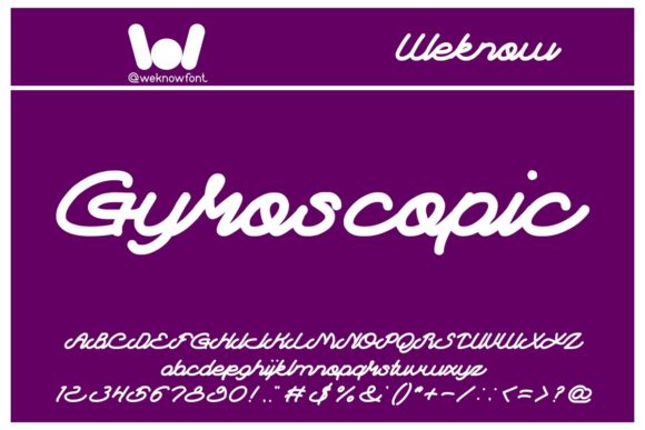Autopilot Font Poster 3