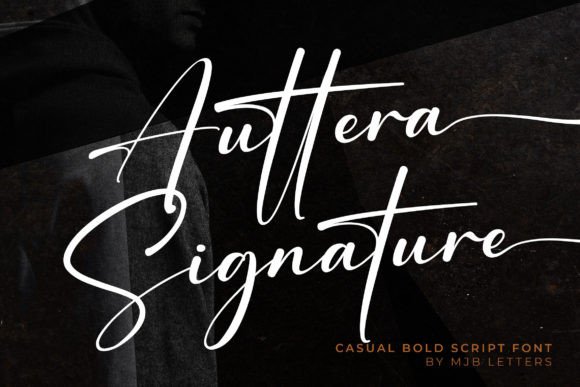 Auttera Signature Font