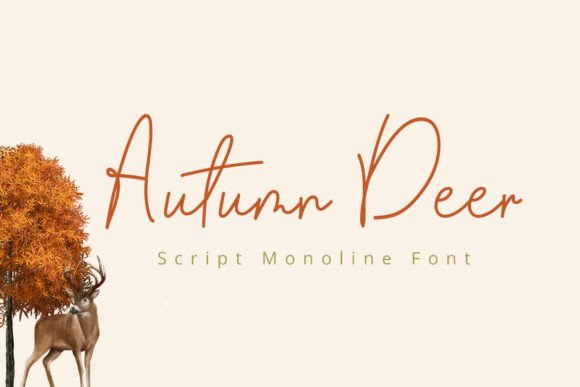 Autumn Deer Font