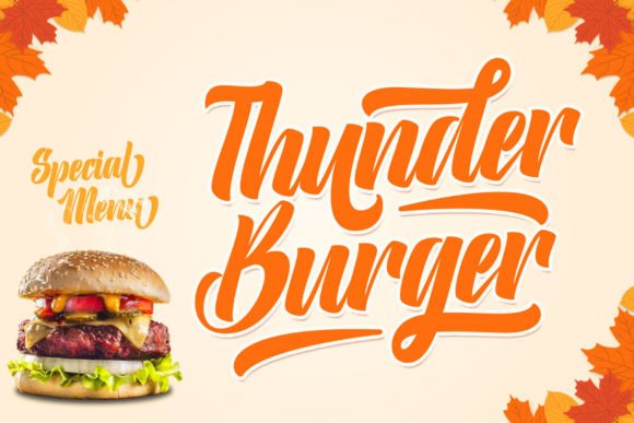 Autumn Monday Font Poster 3
