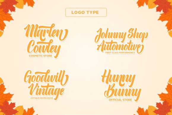 Autumn Monday Font Poster 4