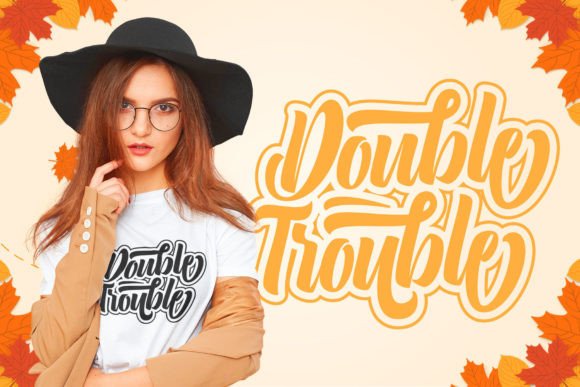 Autumn Monday Font Poster 5