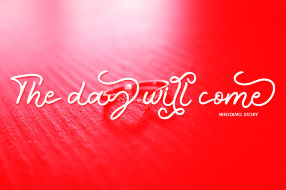 Autumn Monoline Font Poster 4