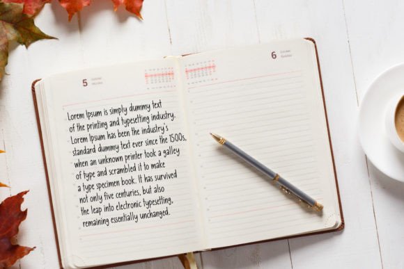 Autumn Planner Font Poster 6