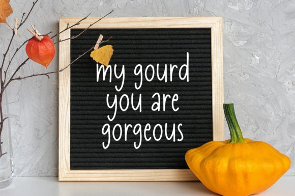 Autumn Planner Font Poster 7