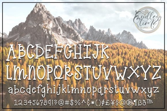 Autumn Secrets Font Poster 2